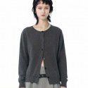 Temperament bubble sleeve V-neck lace-up dress son new autumn and winter women