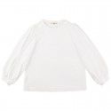 Girls' long-sleeved T-shirt autumn new court sleeve top corn fiber children's bubble sleeve bottom shirt doll shirt 