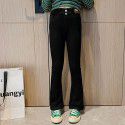 Girls' Jeans Spring New Girls' Fashionable Flare Pants Korean Spring and Autumn Children's Pants 