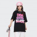Summer New Fashion Brand American Letter Print Cotton Loose Short Sleeve T-shirt Men 