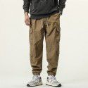 Men's overalls Men's multi-pocket outdoor mountaineering pants High quality loose casual pants Leggings 