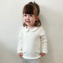 Baby knitted suspenders for boys and girls Baby clothes Small and medium-sized children Cotton wool pants 