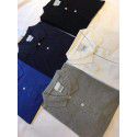 Pearl Cotton Topped French Fish POLO Shirt Men's Simple Loose Large Business Short Sleeve Men's T-Shirt 