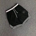 Summer sports shorts men's triad pants loose large basketball fitness running marathon training ultra-short beach pants 