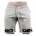 Muscle Fitness Summer Men's Sports Running Casual Shorts Drawcord Printed Cotton Stretch Capris 