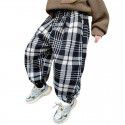 Boys' pants Autumn and winter casual pants New style children's winter clothes plush thickened fried street winter casual pants 