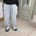 Children's Sports Pants Men's and Women's Cotton Casual Pants Spring New Children's Dress Feet Guard Pants Children's Dress Knitted Pants 