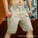 Urban tactical shorts Outdoor work shorts Men's tactical pants Plaid fabric 