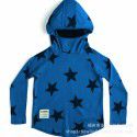 Unisex Five-pointed Star Pullover Sweater Long Sleeve Boys' Hooded T-shirt Children's Spring and Autumn 