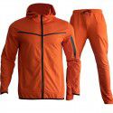 Men's Spring and Autumn New Set Fashion Handsome Versatile Trend Large Casual Cotton Set 