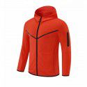 Autumn and Winter Men's Sports Imitation Cotton Sweater Set Basketball Football Fitness Leisure Team Jersey Playcoat Training Zipper Coat 