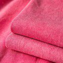 Watermelon Red Wash Old Vintage Heavyweight New Men's Short Sleeve T-shirt Solid Loose Couple Top 