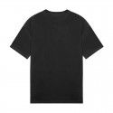 Summer new sports fitness t-shirt large drop shoulder t-shirt washed cotton blank round neck short sleeve men's loose 