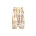 Children's Bread Bear Strap Pants Baby Cartoon Sweater Set Spring Girls' Casual Pants 
