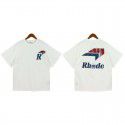 Classic Sunset Print Short Sleeve T-shirt Men Tee High Street Fashion Label T 