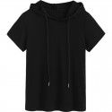 T-shirt Women's Fashion Korean Hooded Super Hot New Style 