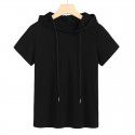 T-shirt Women's Fashion Korean Hooded Super Hot New Style 