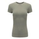 Wrapped Short Sleeve Large Breast Women's Spring/Summer New Sexy Slim Fit and Slim Bottom Shirt