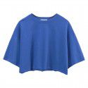 American Spicy Girls Short Sleeve T-shirt Women's Summer New Pure Cotton Short Cut Open Umbilical Round Neck Sports Top Fashion