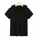 T-shirt Women's Fashion Korean Hooded Super Hot New Style 