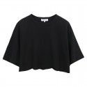 American Spicy Girls Short Sleeve T-shirt Women's Summer New Pure Cotton Short Cut Open Umbilical Round Neck Sports Top Fashion