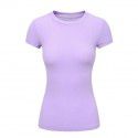Wrapped Short Sleeve Large Breast Women's Spring/Summer New Sexy Slim Fit and Slim Bottom Shirt