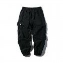 Spring Japanese Vintage Loose Leggings Casual Pants Men's US Solid Multi Pocket Workwear Pants 