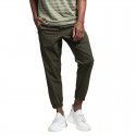 Autumn new men's sports pants, European and American running fitness loose stretch casual capris 