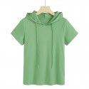 T-shirt Women's Fashion Korean Hooded Super Hot New Style 