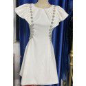 A niche dress can usually be worn as a light luxury fairy style puffy skirt, black dress