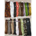 Spring New Artistic Style Versatile Spring/Summer Ramie Print Half length Skirt Mid length A-line Skirt for Women