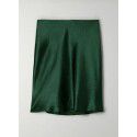 Sour Silk Satin High Waist Drop A-line Half length Skirt Mulberry Silk Spring/Summer Short Skirt Girl
