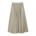 Spring New Product Super Large Volume Umbrella shaped A-line Wrinkle resistant Elastic Waist Lace up Half Skirt for Women