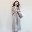 New Women's Shirt Grey Dress
