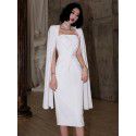 Spring and Summer New Style Empress Banquet Host Style Short Simple and Generous Dress