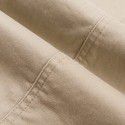 A-line skirt khaki skirt spring summer new OL professional skirt high waist slit buttocks one-step skirt white midskirt 