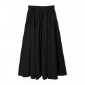 Spring New Product Super Large Volume Umbrella shaped A-line Wrinkle resistant Elastic Waist Lace up Half Skirt for Women
