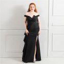 Performance dress, banquet evening dress, fish tail skirt