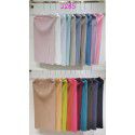 Spring/Summer Pleated Casual Fashion Versatile Temperament Commuting Front Split Half Skirt