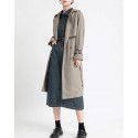 Waist tightening and slimming denim dress autumn women's new French retro texture skirt