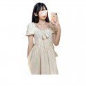 White Princess Dress, Tea Break, Slightly Fat French Style, Light Ripe Kikyo, Sweet and Spicy Girl, New Summer and Summer Girl