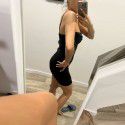 Sexy Black Strap Dress Fashionable and Luxury with Diamond Cut out Temperament Twisted Slim Fit Wrapped Hip Short Dress