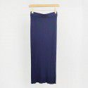 Spring and summer new worsted New Australia ji fine wool slim fit wrap hip skirt with thin pit stripe knitted half skirt for women