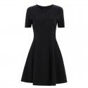 Dignified and textured work dress, summer slimming and slimming, waisted suit, A-line dress