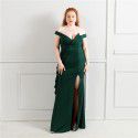 Performance dress, banquet evening dress, fish tail skirt
