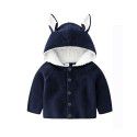 Baby autumn and winter new product children's sweater baby rabbit warm coat cute baby clothing knitted coat 