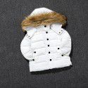 Children's cotton clothing winter cross border children's cotton clothing wholesale foreign trade wool collar small and medium-sized children's thickened coat hand cotton cotton clothing 