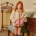Autumn and Winter New Product Children's Warmth Small and Middle School Boys and Girls Embroidered Double Sided Thickened Colored Coat