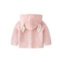 Baby autumn and winter new product children's sweater baby rabbit warm coat cute baby clothing knitted coat 