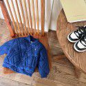 Boys' baseball jacket, thickened cotton jacket, new winter jacket, children's winter clothing, cotton jacket, baby cool trend